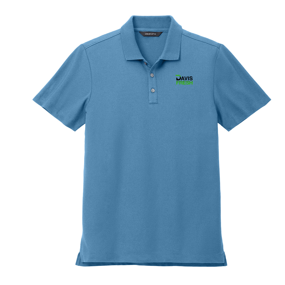 Mercer+Mettle® Stretch Pique Polo - Parisian Blue