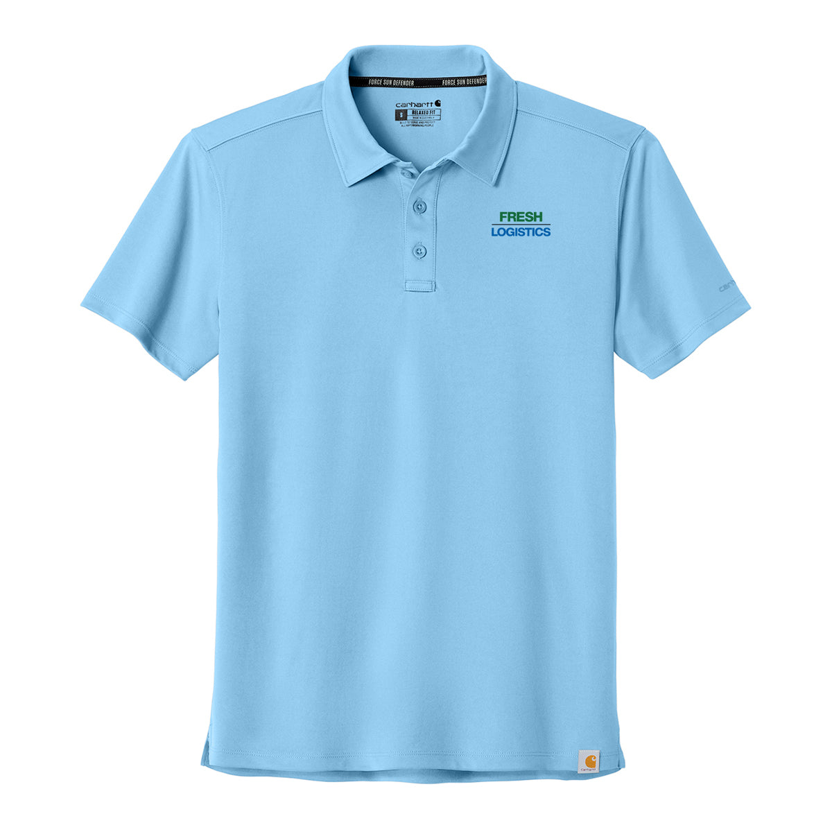 Carhartt Force® Sun Defender™ Polo - Fresh Water Blue