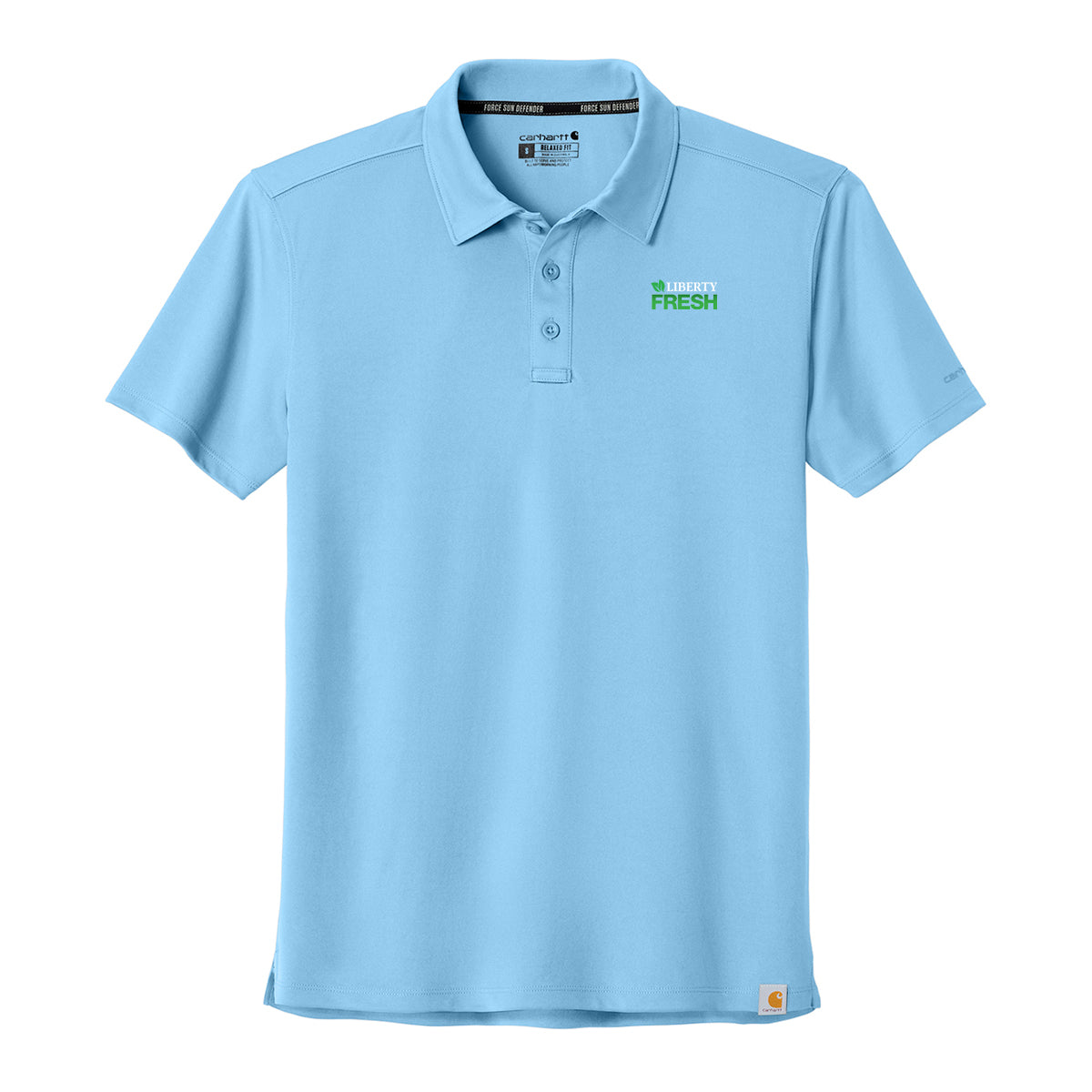 Carhartt Force® Sun Defender™ Polo - Fresh Water Blue
