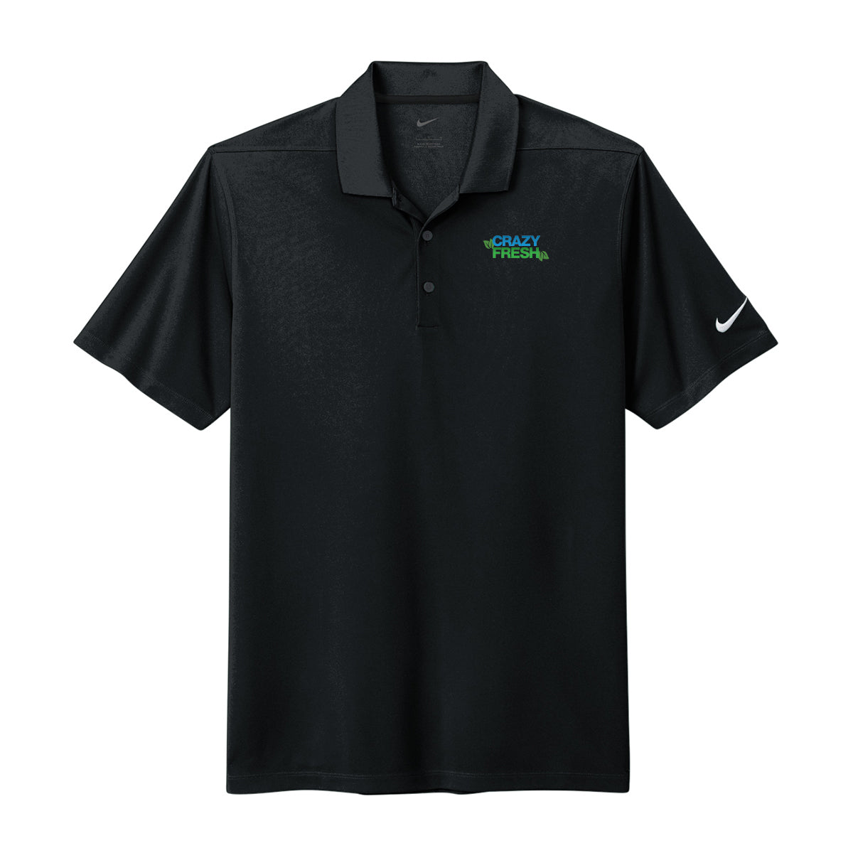 Nike® Dri-FIT Micro Pique 2.0 Polo - Black