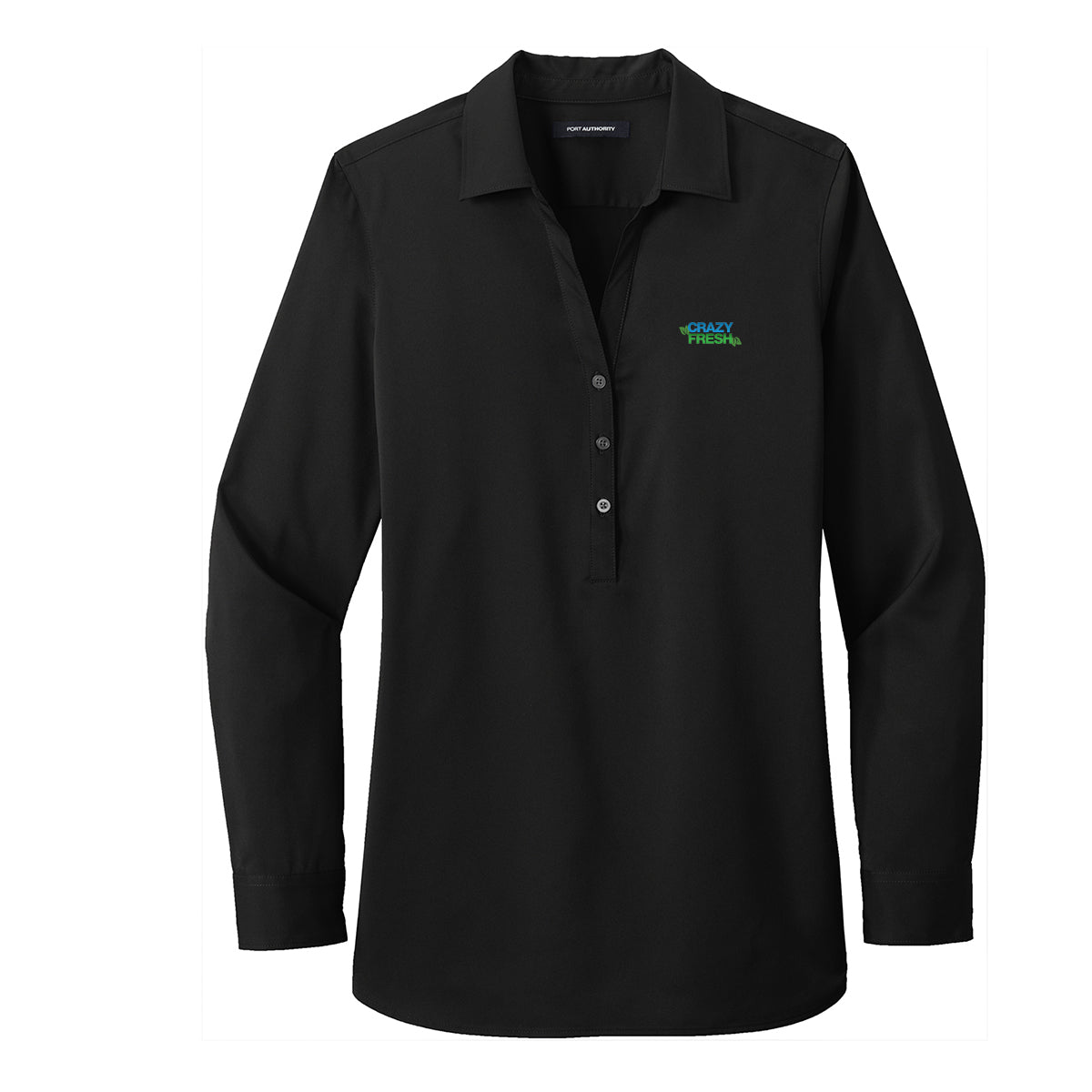 Port Authority® Women's City Stretch Tunic - Black
