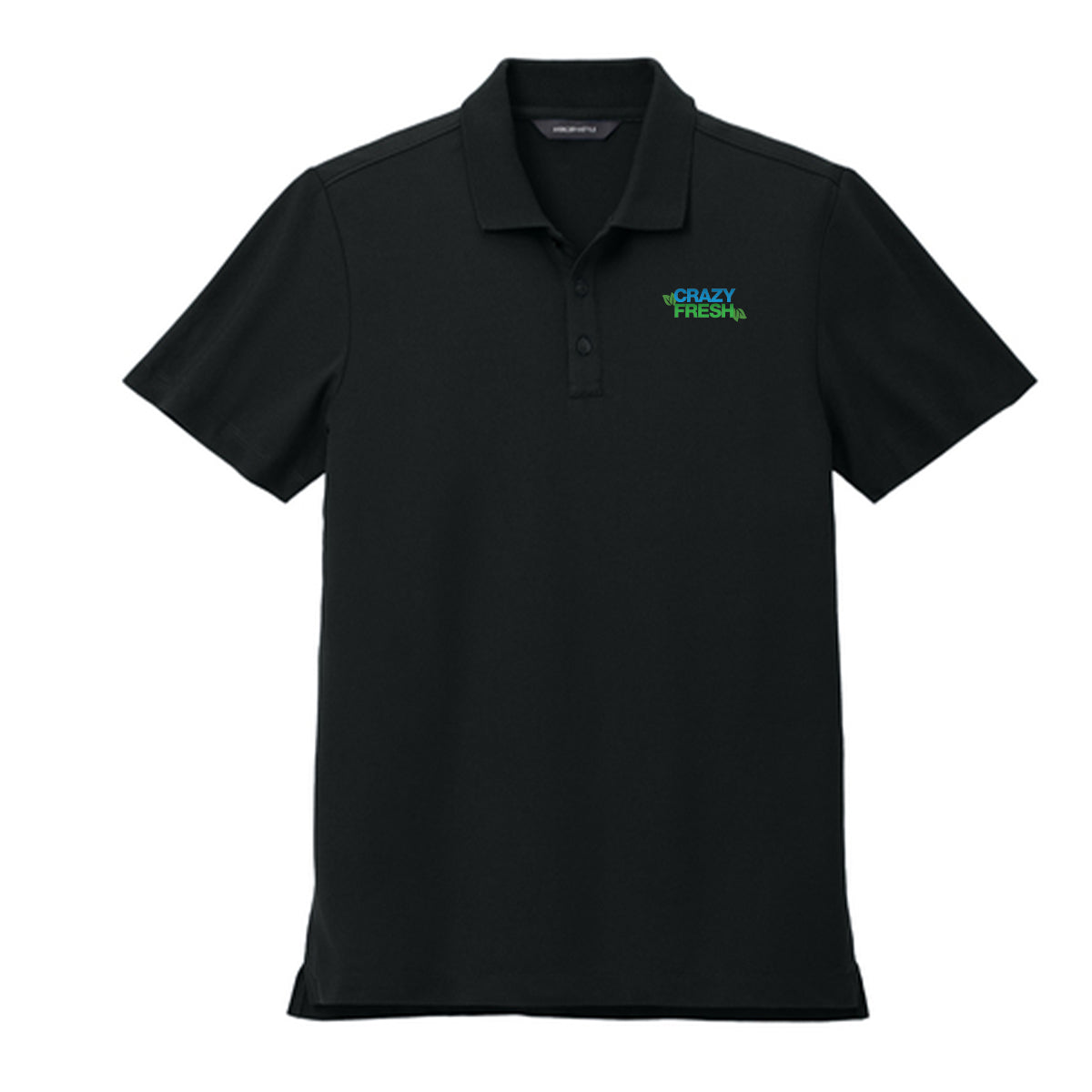 Mercer+Mettle® Stretch Pique Polo - Deep Black