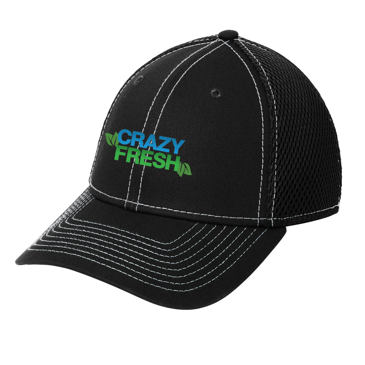 New Era® Stretch Mesh Contrast Stitch Cap