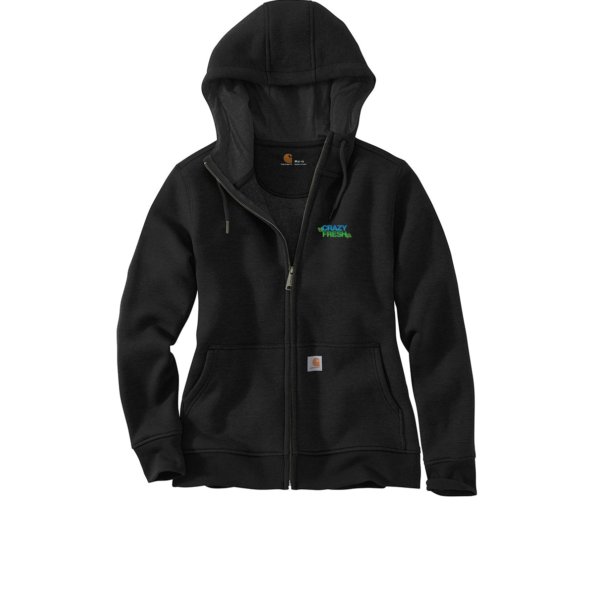 Carhartt® Women’s Clarksburg Full-Zip Hoodie - Black