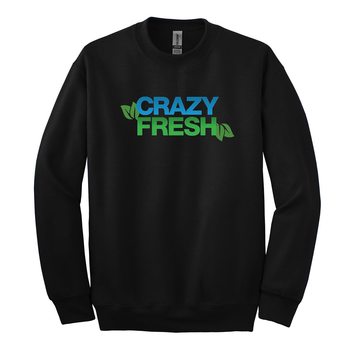 Port & Company® Essential Fleece Crewneck Sweatshirt - Black