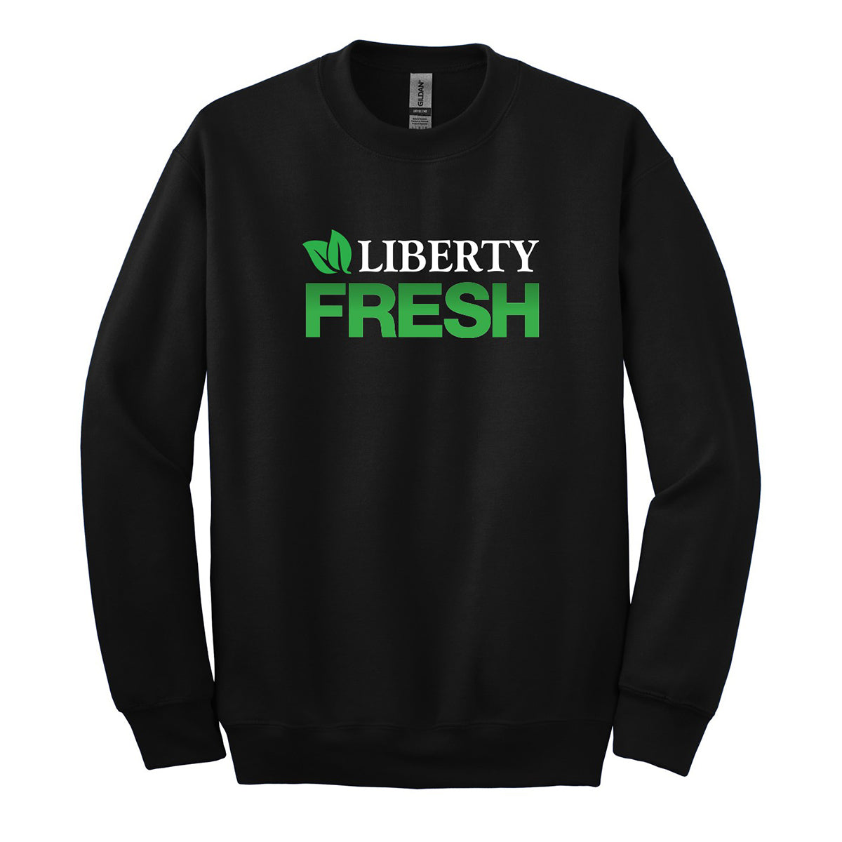 Port & Company® Essential Fleece Crewneck Sweatshirt - Black