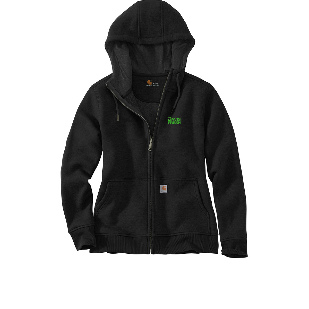 Carhartt® Women’s Clarksburg Full-Zip Hoodie - Black