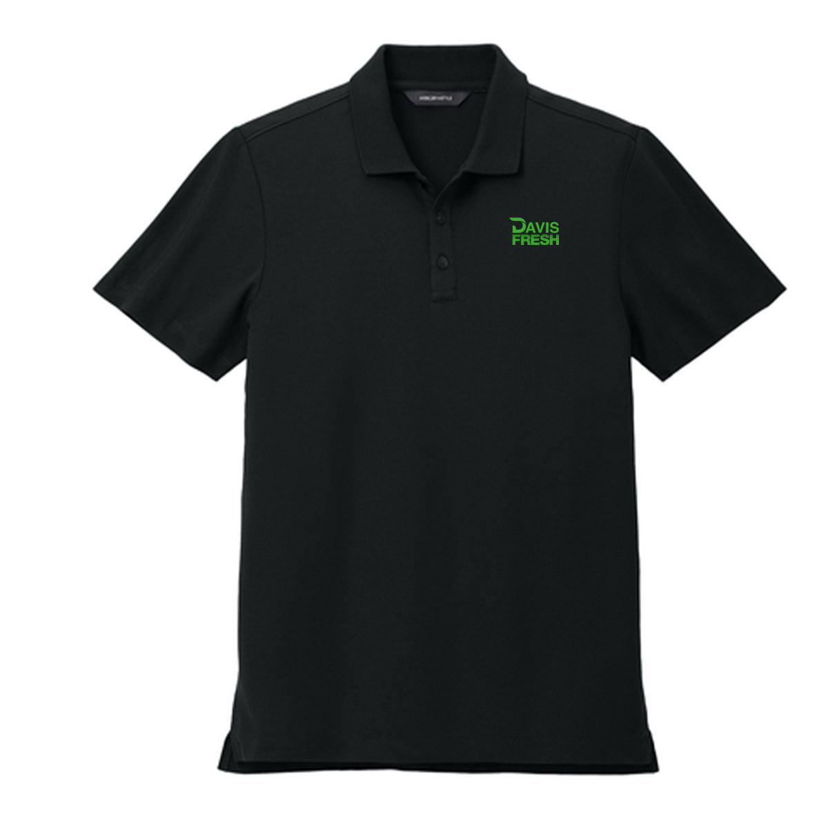 Mercer+Mettle® Stretch Pique Polo - Deep Black