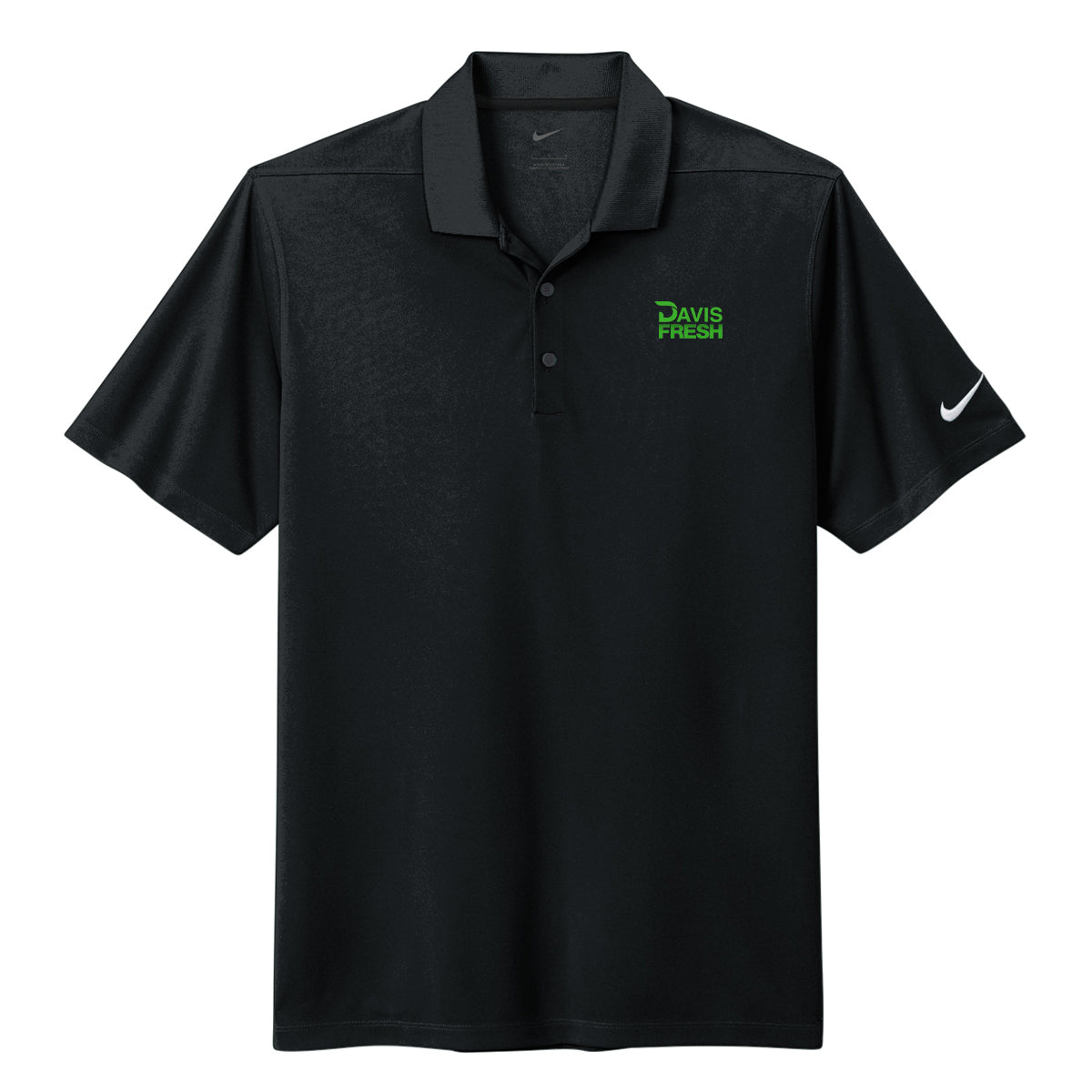 TALL - Nike Dri-FIT Micro Pique 2.0 Tall Polo - Black
