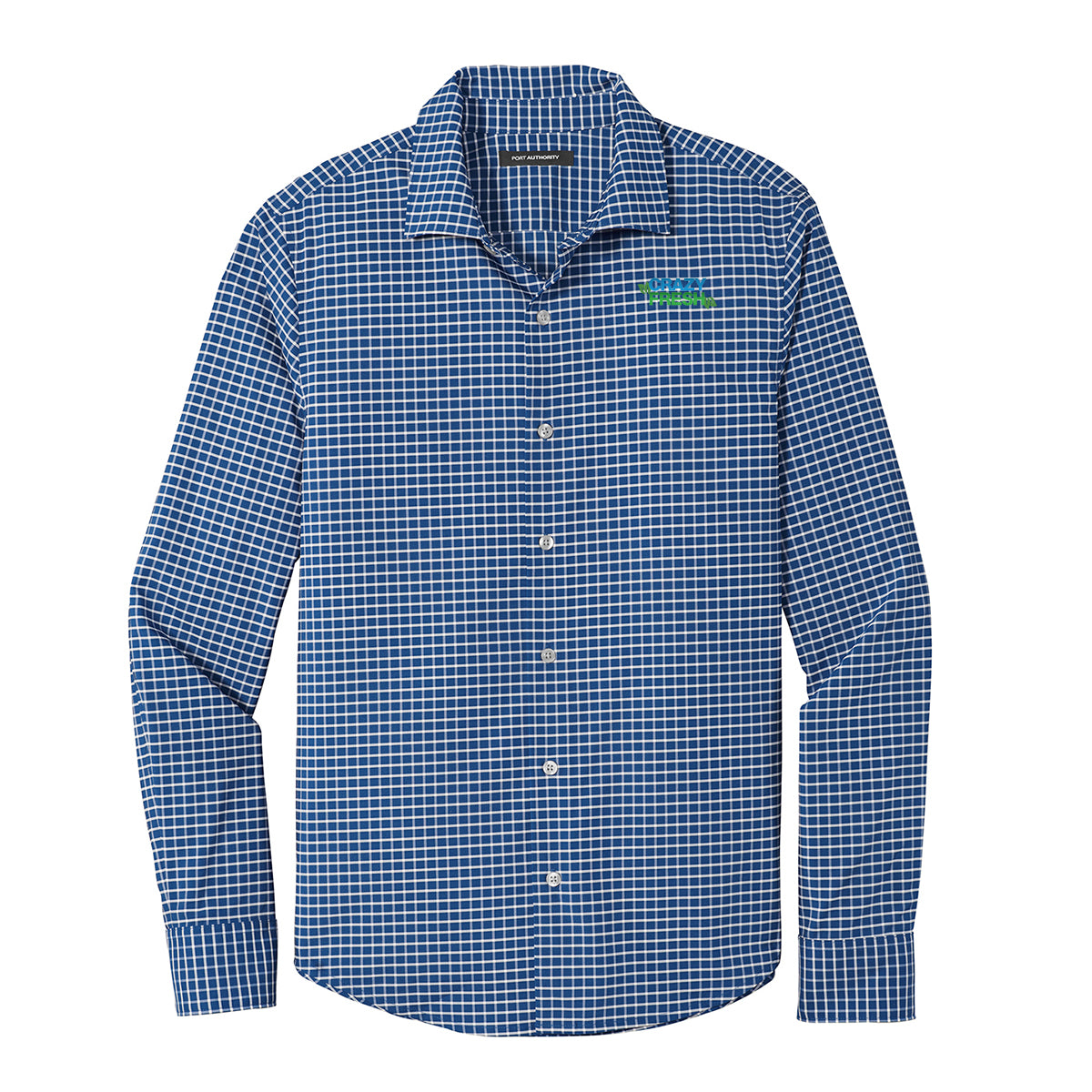 Port Authority ® City Stretch Shirt - True Blue/White