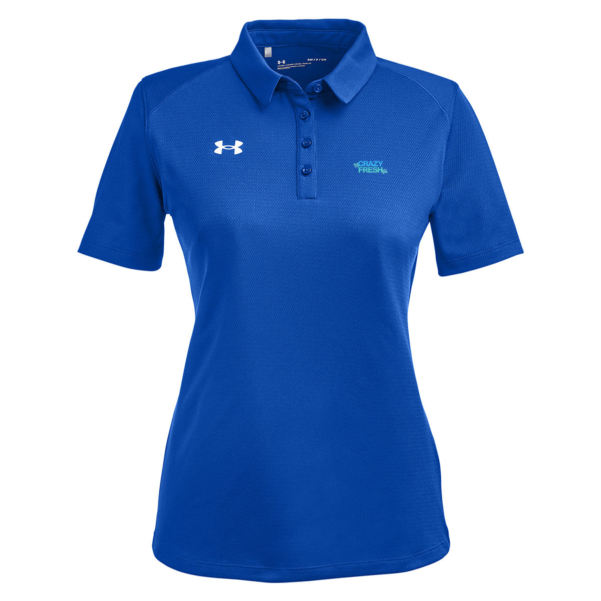 Under Armour Ladies' Tech™ Polo - Royal/White