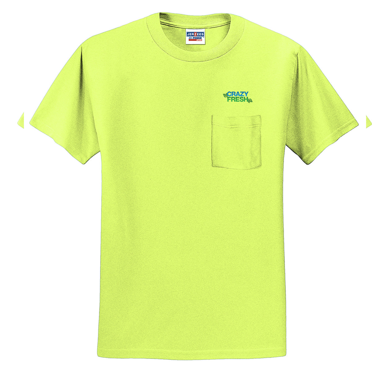 Jerzees® - Dri-Power® 50/50 Cotton/Poly Pocket T-Shirt