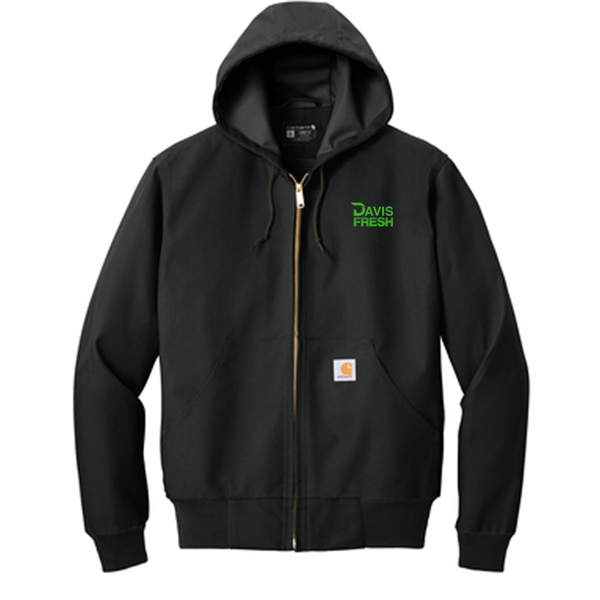 Carhartt ® Thermal-Lined Duck Active Jac - Black