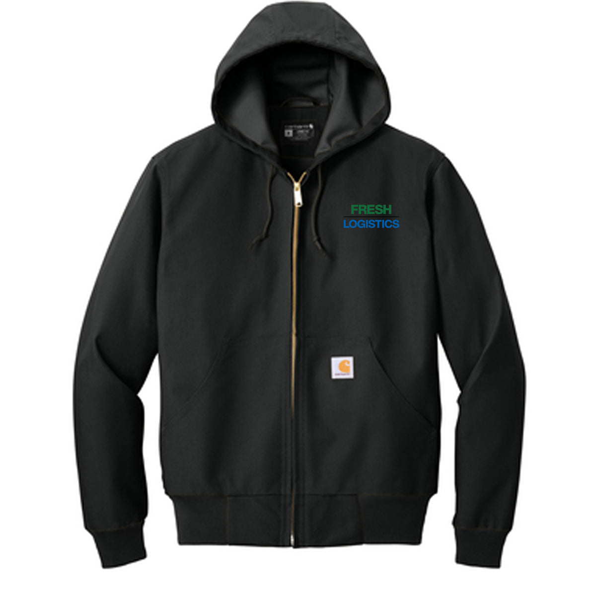 Carhartt ® Thermal-Lined Duck Active Jac - Black