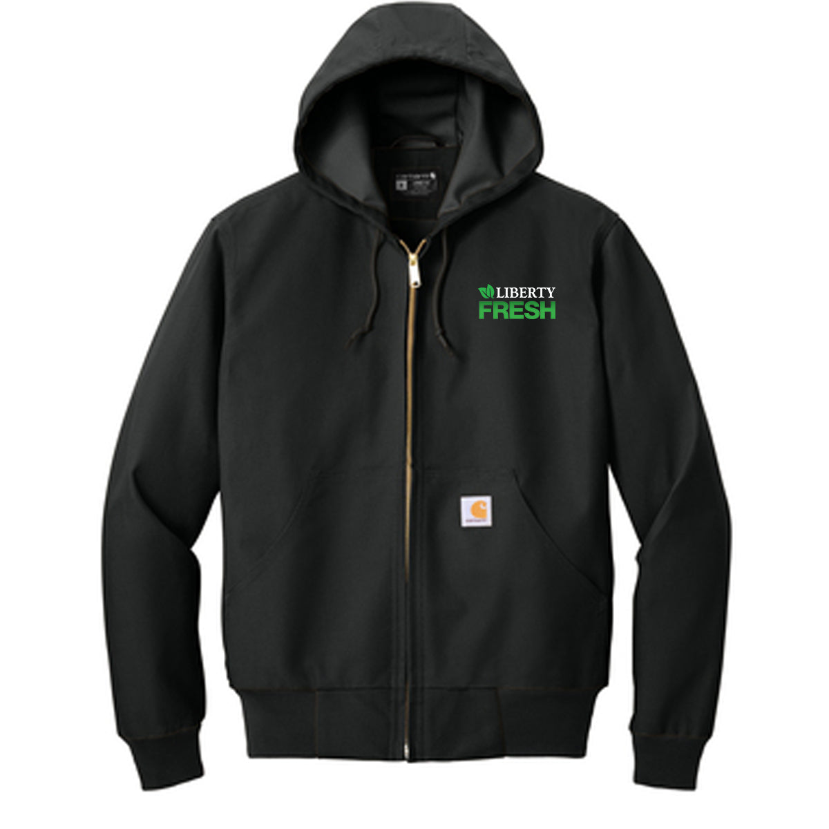 Carhartt ® Thermal-Lined Duck Active Jac - Black