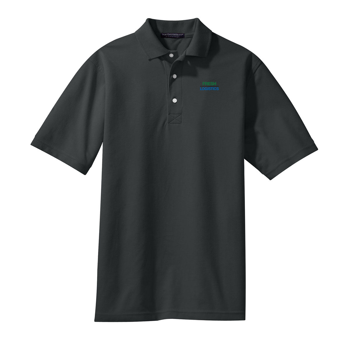 TALL Port Authority® Tall Rapid Dry™ Polo - Charcoal