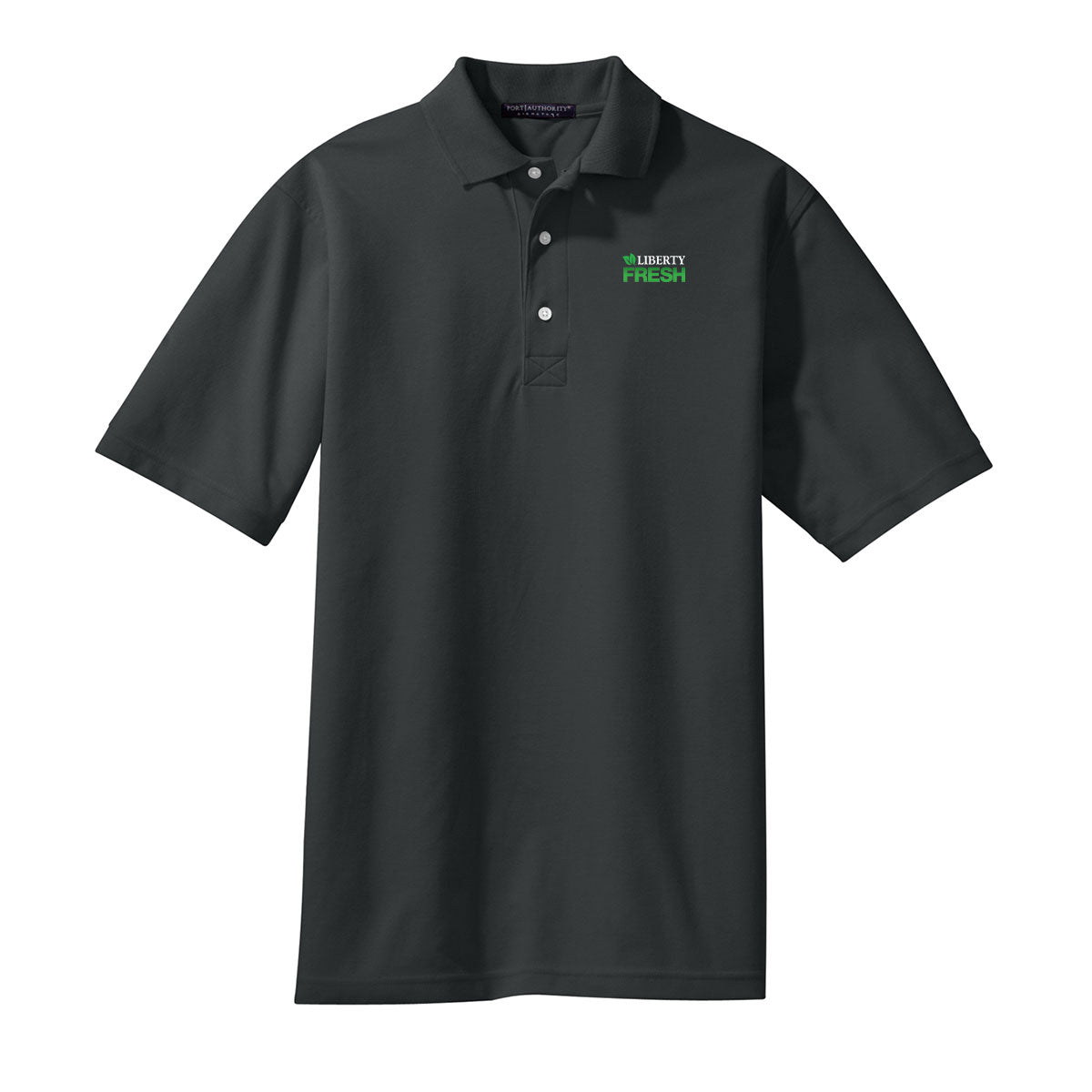 TALL Port Authority® Tall Rapid Dry™ Polo - Charcoal