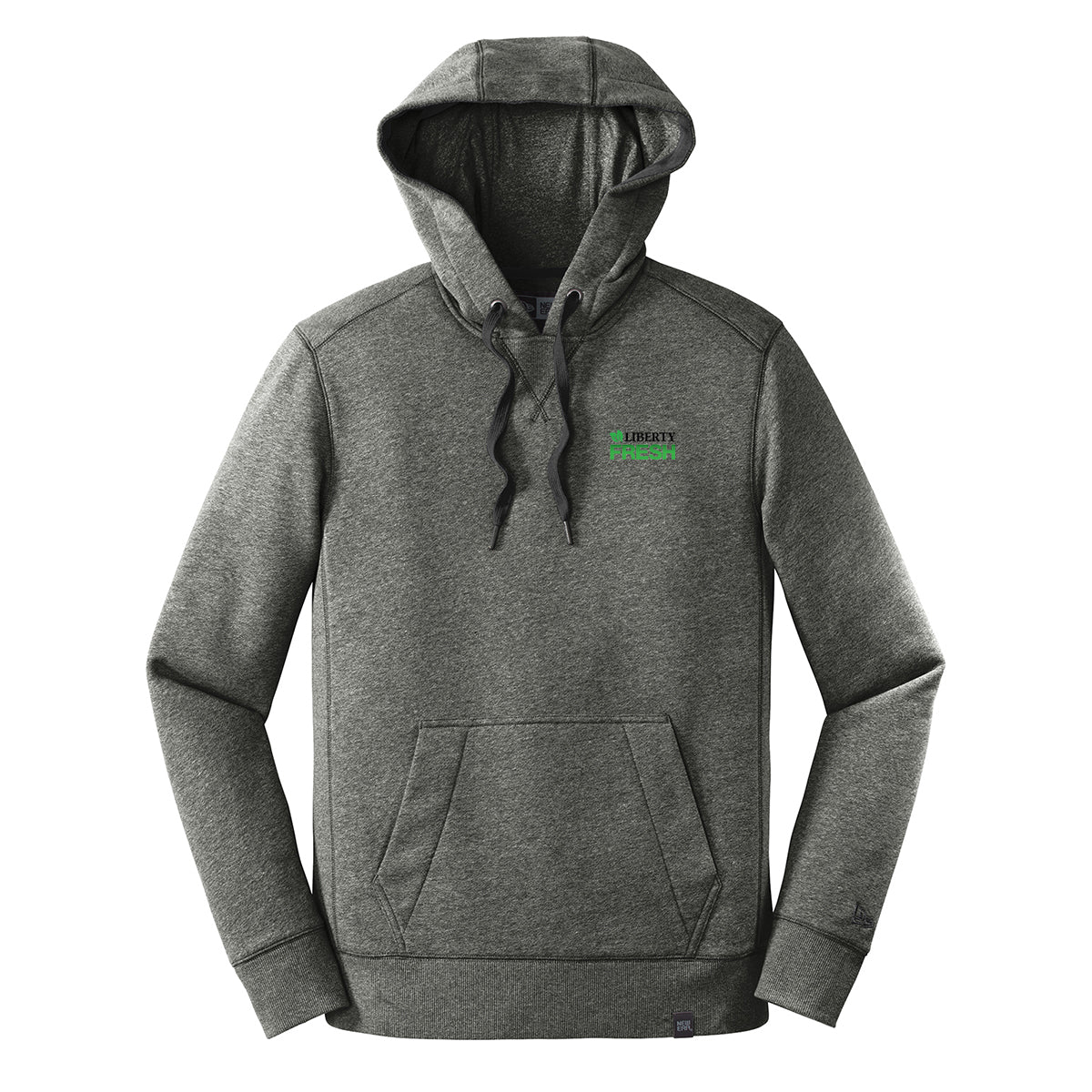 New Era® French Terry Pullover Hoodie - Black Twist