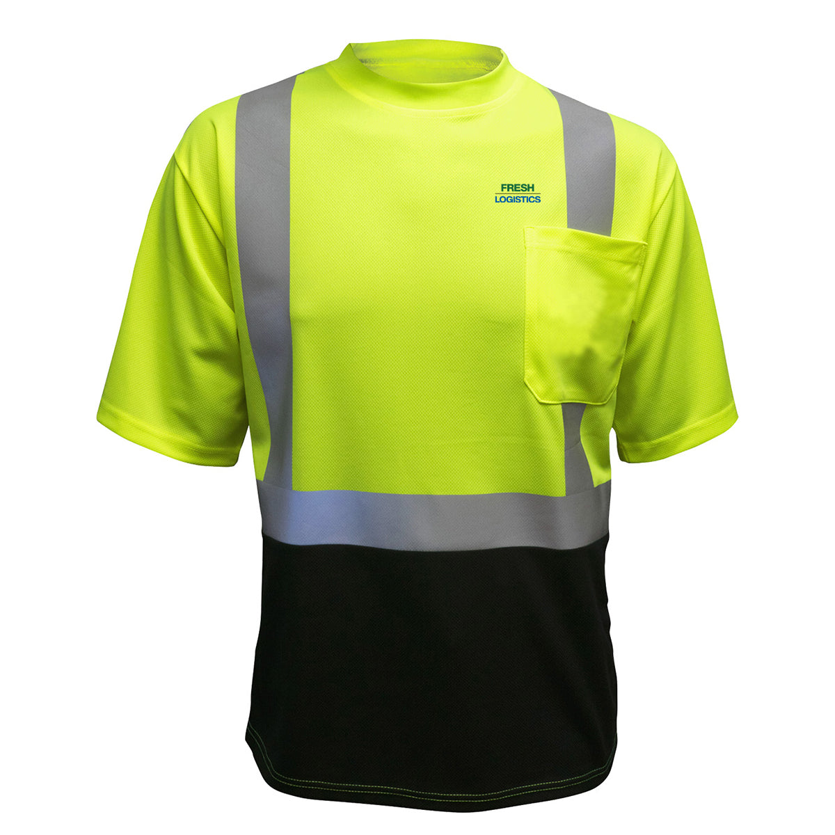 Moisture Wicking Black Bottom Long Sleeve T-Shirt