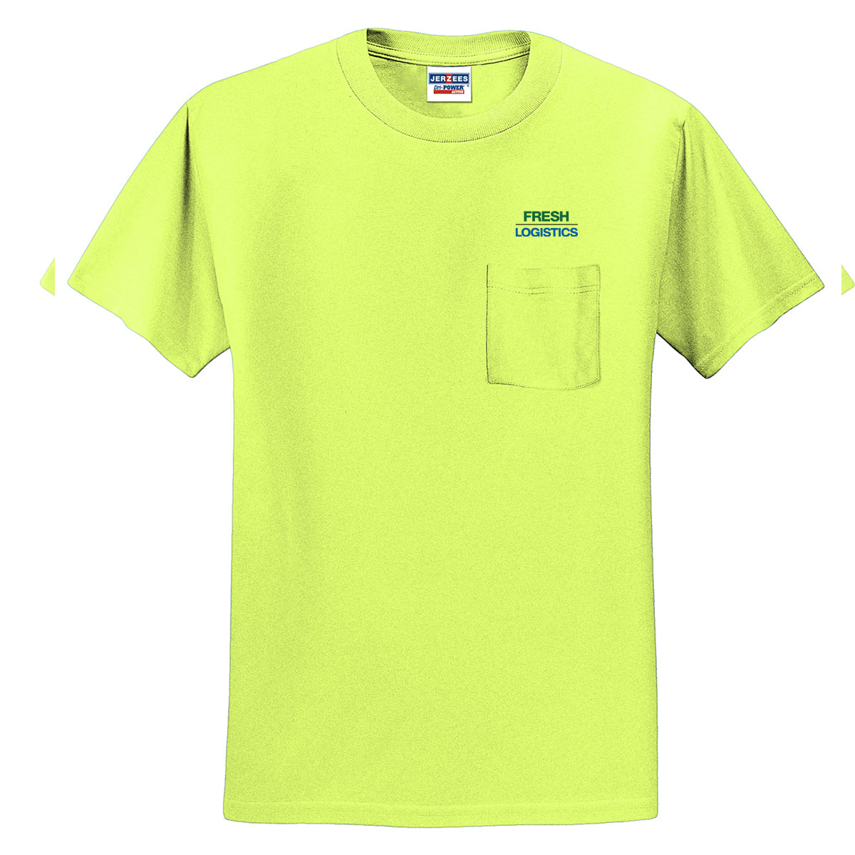 Jerzees® - Dri-Power® 50/50 Cotton/Poly Pocket T-Shirt