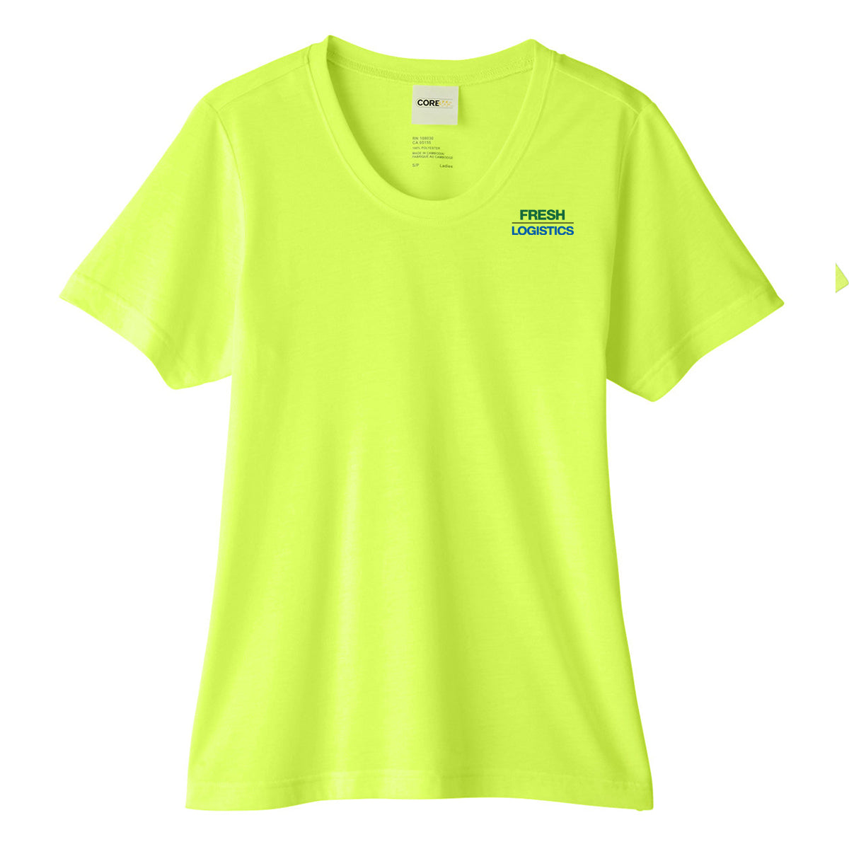 CORE365 Ladies' Fusion ChromaSoft™ Performance T-Shirt