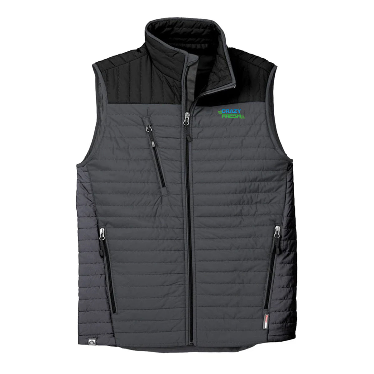 Storm Creek Men's Front Runner Vest - Jet Grey/Black