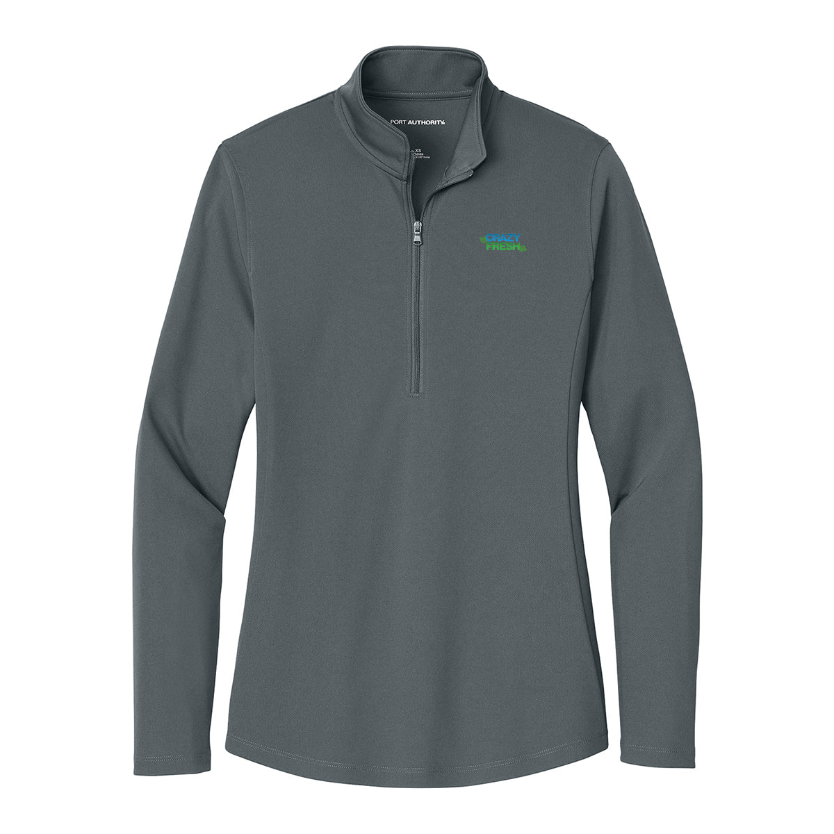 Port Authority® Women's Dry Zone® UV Micro-Mesh 1/4-Zip - Graphite