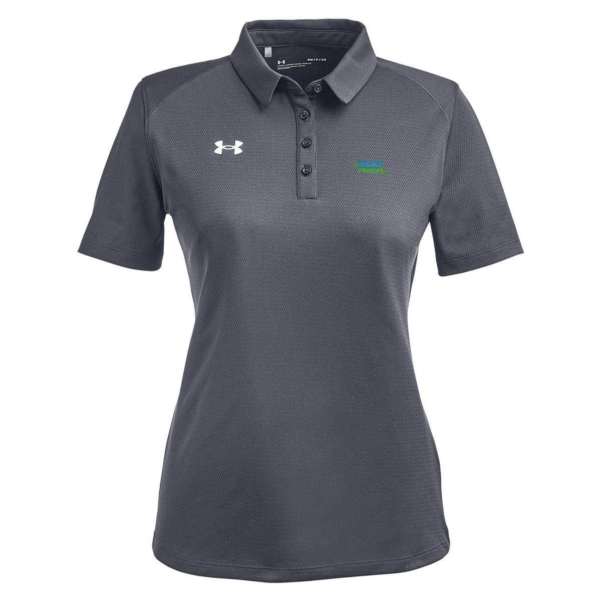 Under Armour Ladies' Tech™ Polo - Carbon Grey Heather