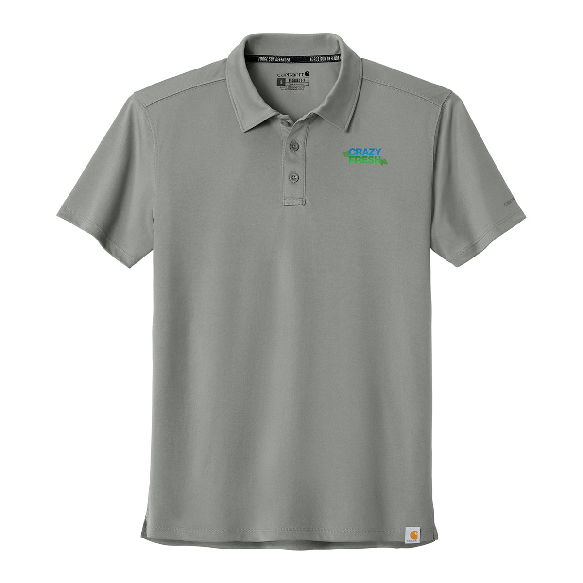 Carhartt Force® Sun Defender™ Polo - Asphalt Grey