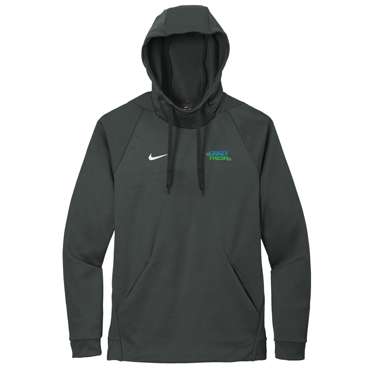 Nike® Therma-FIT Pullover Fleece Hoodie - Anthracite