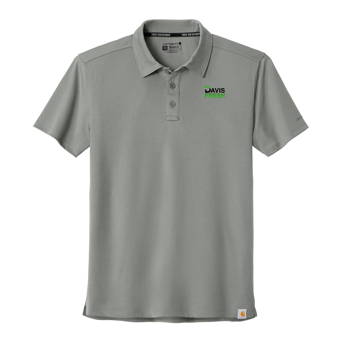Carhartt Force® Sun Defender™ Polo - Asphalt Grey
