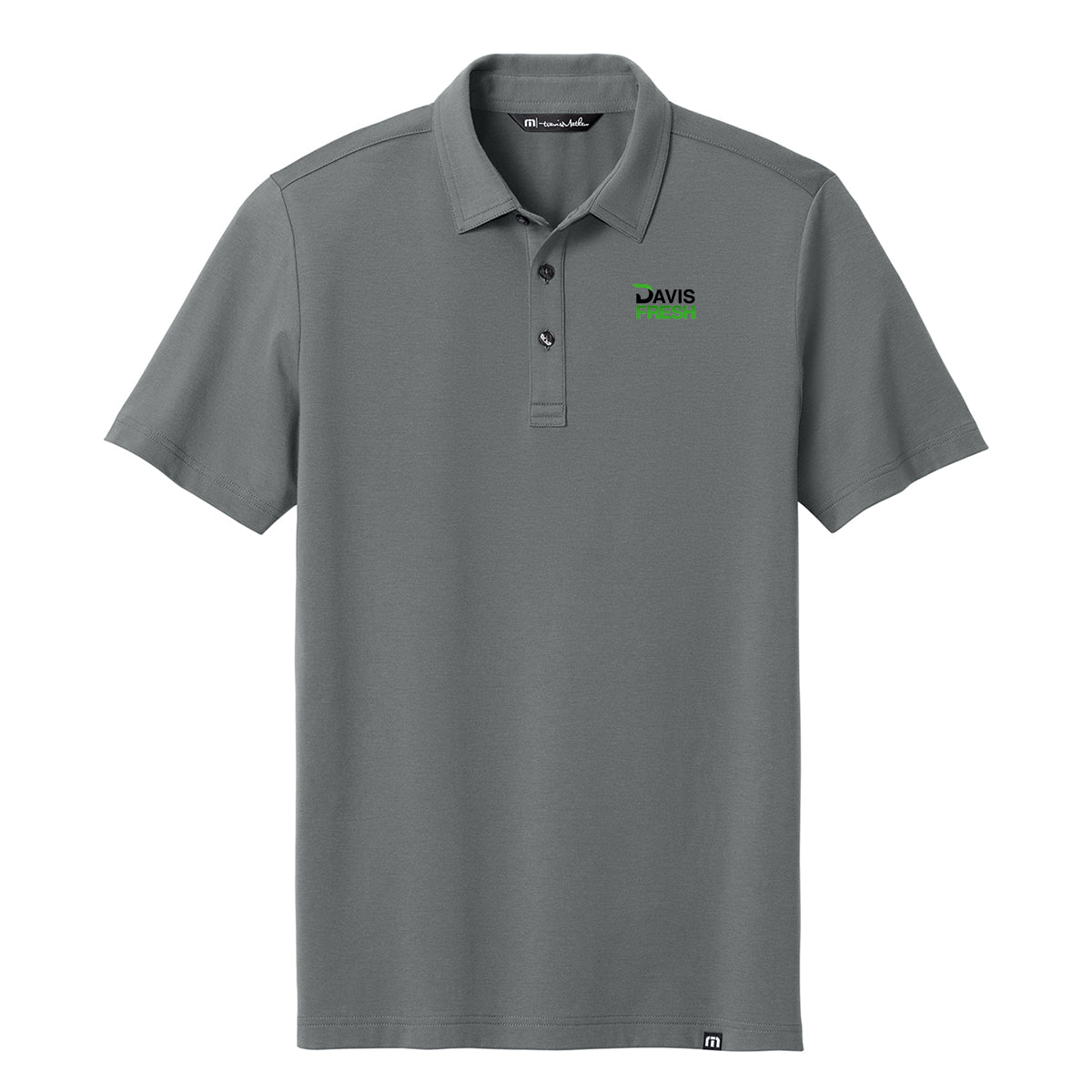TravisMathew Glenview Solid Polo - Quiet Shade Grey