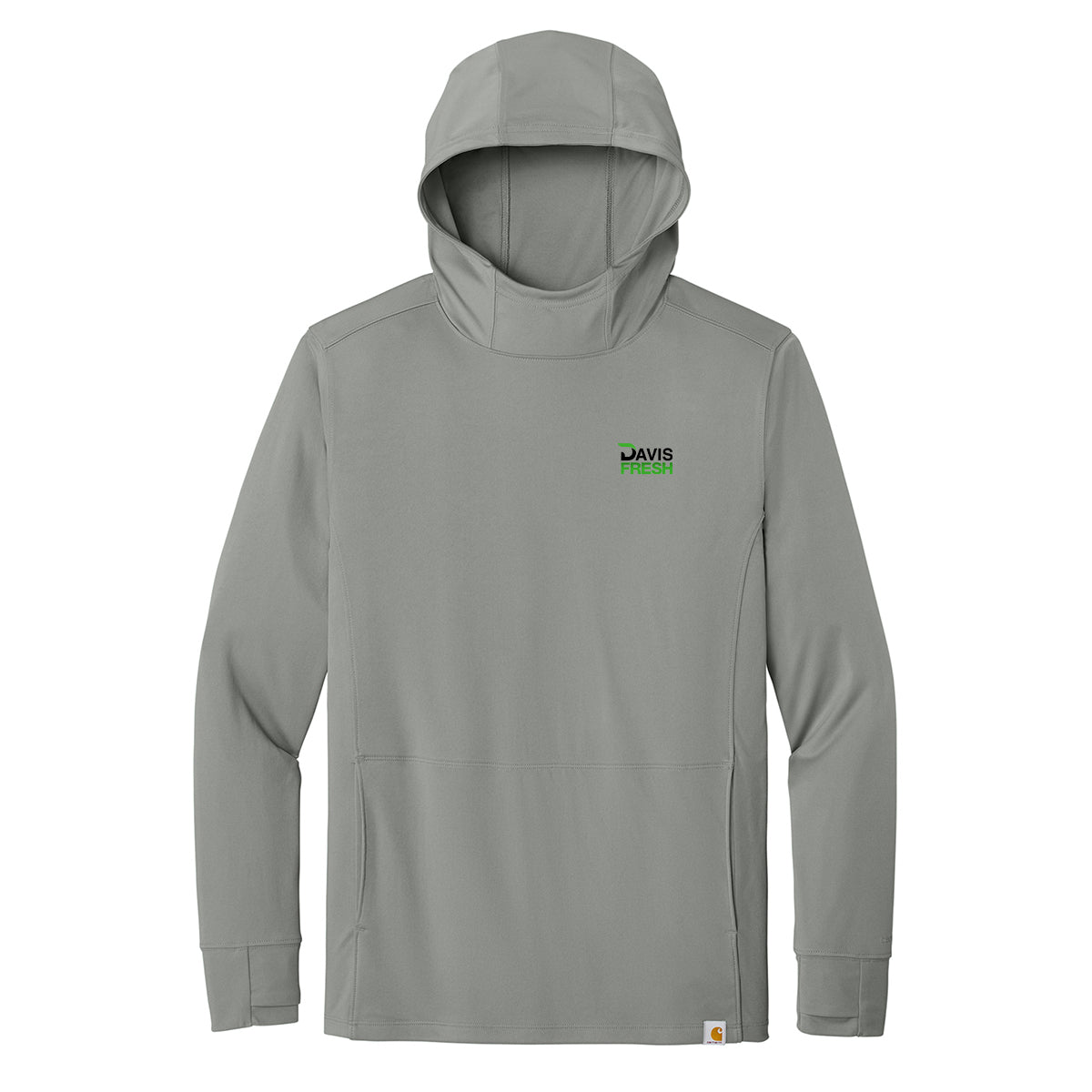 Carhartt Force® Sun Defender™ Long Sleeve Hooded T-Shirt - Asphalt Grey