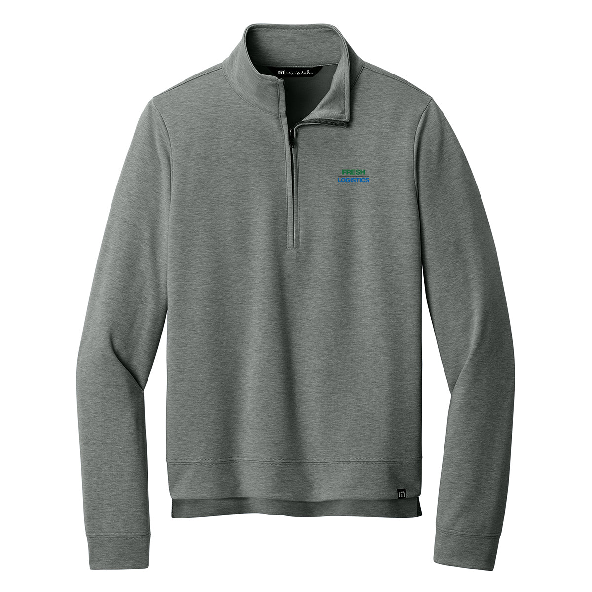 TravisMathew Women’s Coveside 1/2-Zip - Dark Grey Heather