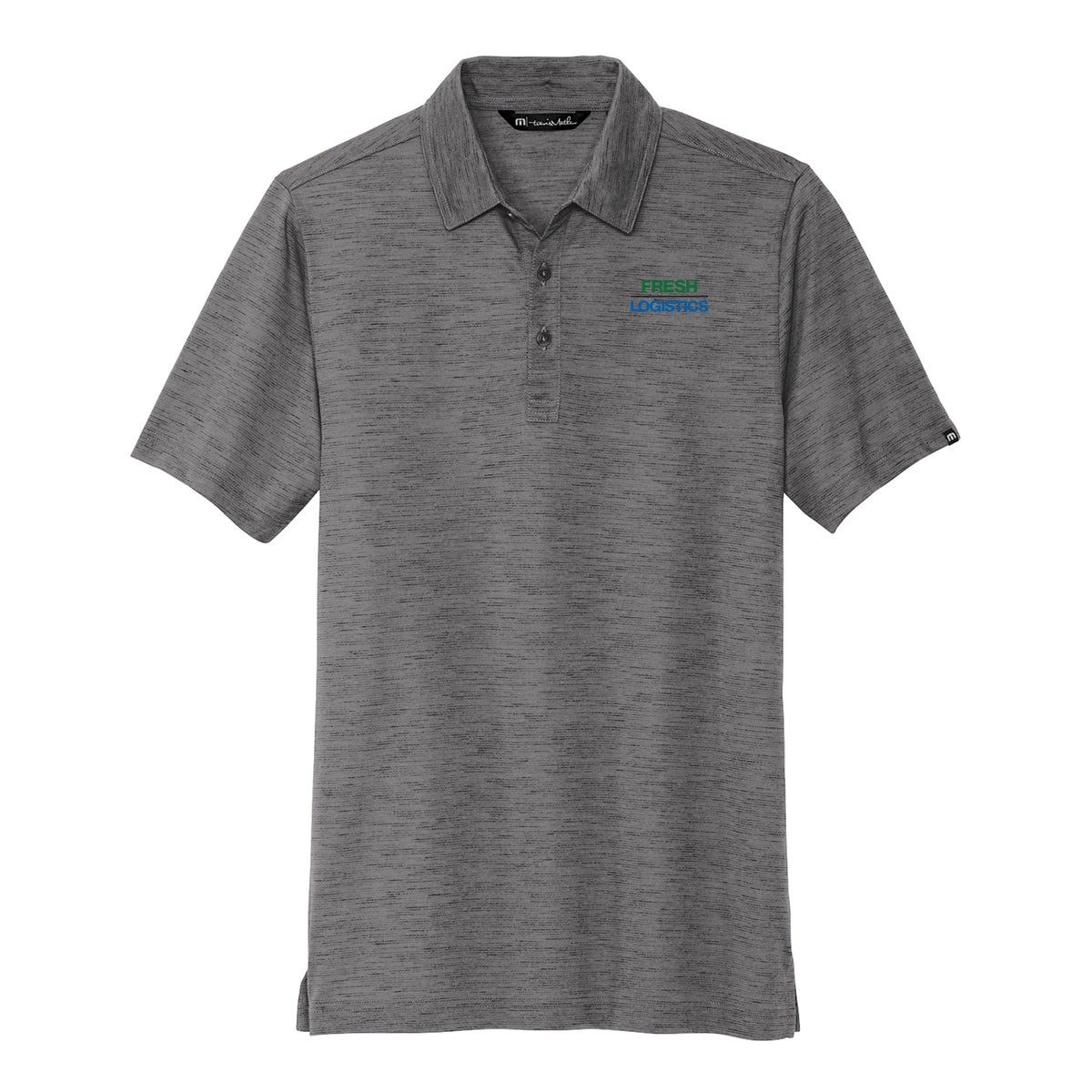 TravisMathew® Auckland Slub Polo - Dark Grey