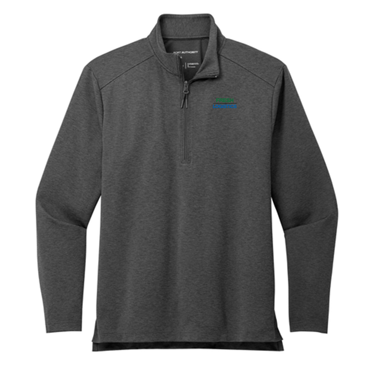 Port Authority® C-FREE® Double Knit 1/4-Zip - Graphite