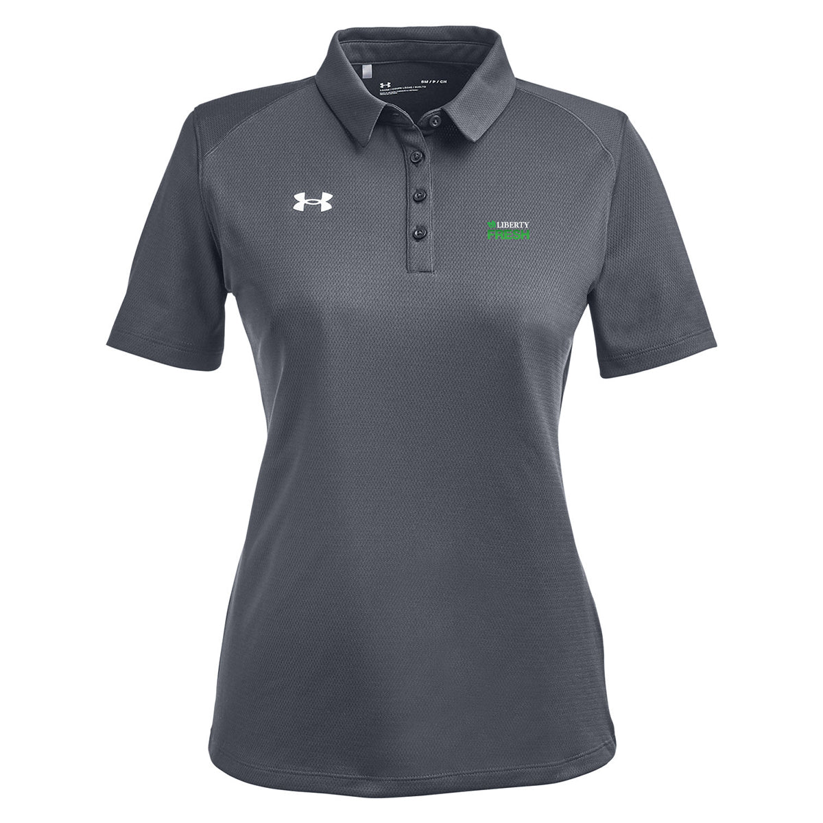 Under Armour Ladies' Tech™ Polo - Carbon Grey Heather