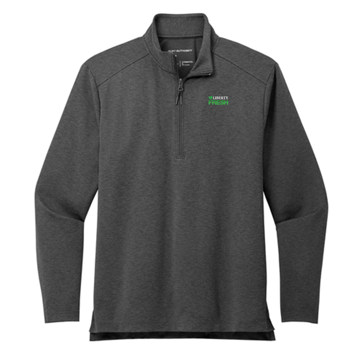 Port Authority® C-FREE® Double Knit 1/4-Zip - Graphite
