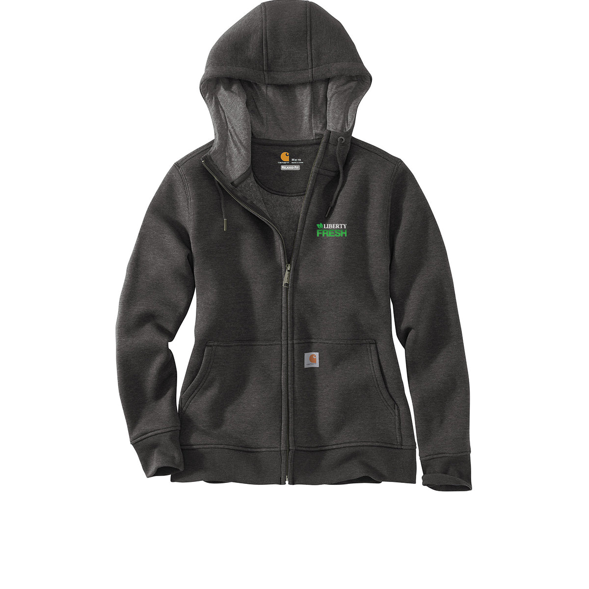 Carhartt® Women’s Clarksburg Full-Zip Hoodie - Carbon Heather