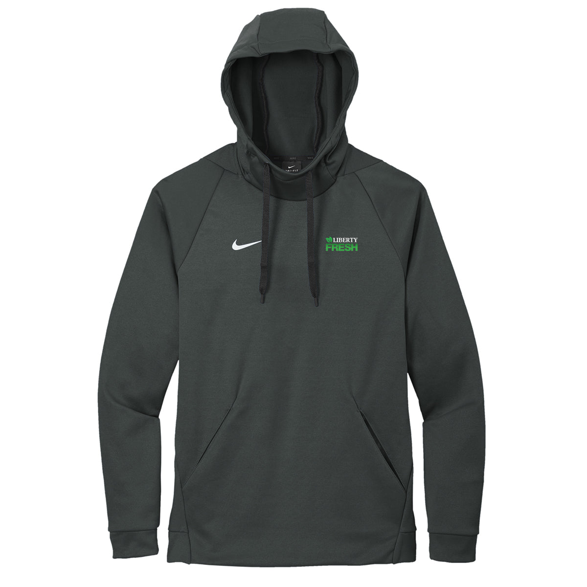 Nike® Therma-FIT Pullover Fleece Hoodie - Anthracite