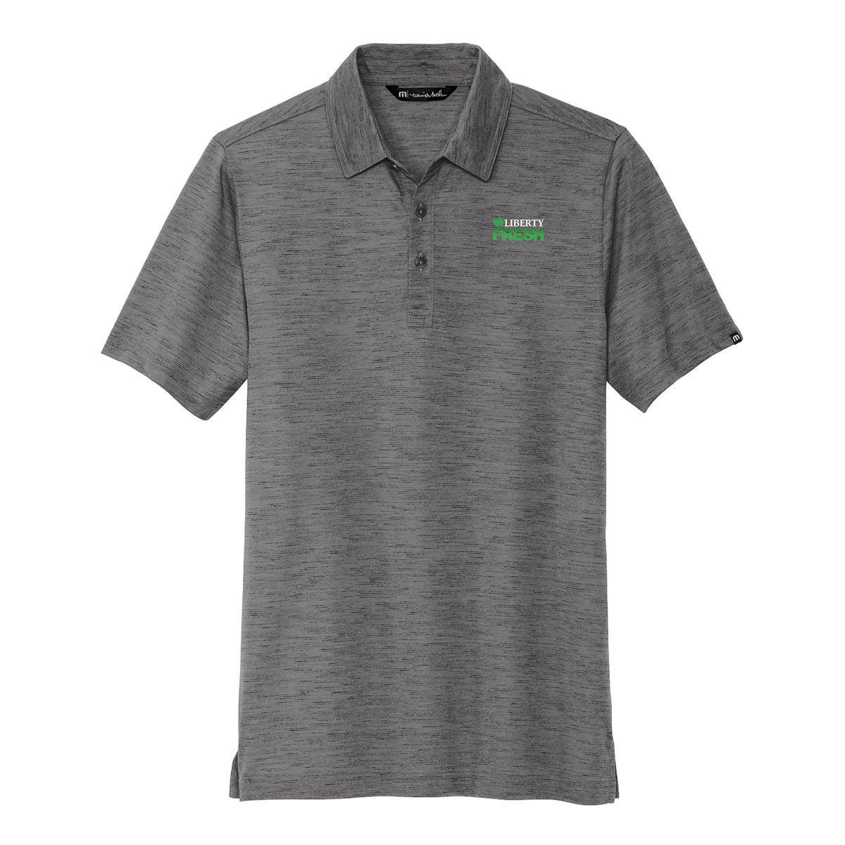 TravisMathew® Auckland Slub Polo - Dark Grey