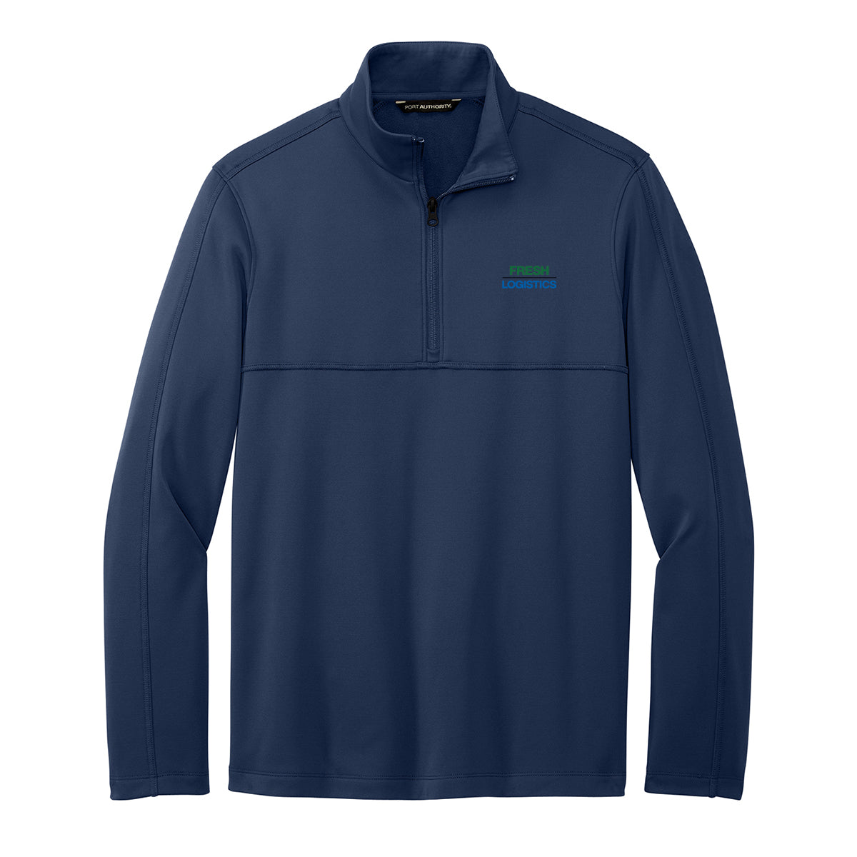 Port Authority® Smooth Fleece 1/4-Zip - River Blue Navy