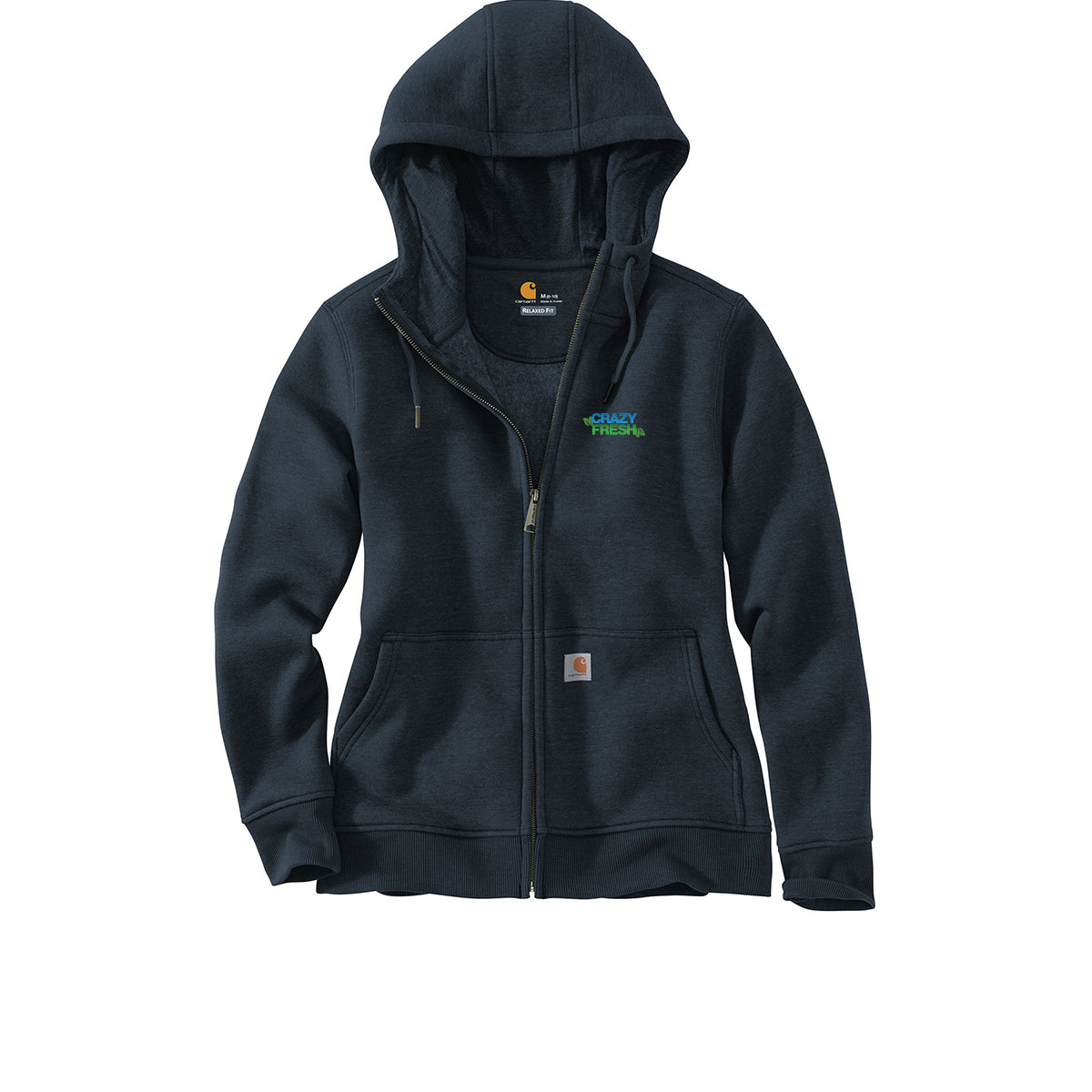 Carhartt® Women’s Clarksburg Full-Zip Hoodie - Navy