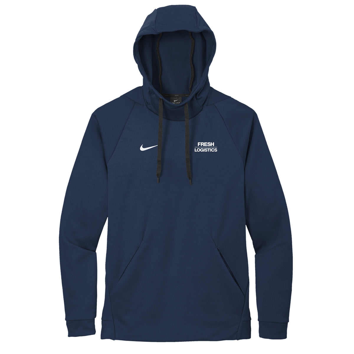 Nike® Therma-FIT Pullover Fleece Hoodie - Navy