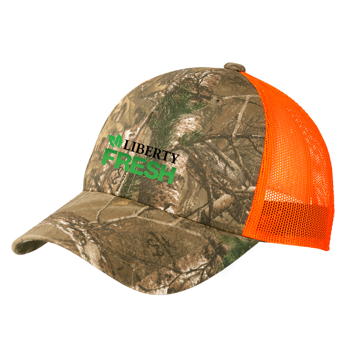 Port Authority® Structured Camouflage Mesh Back Cap
