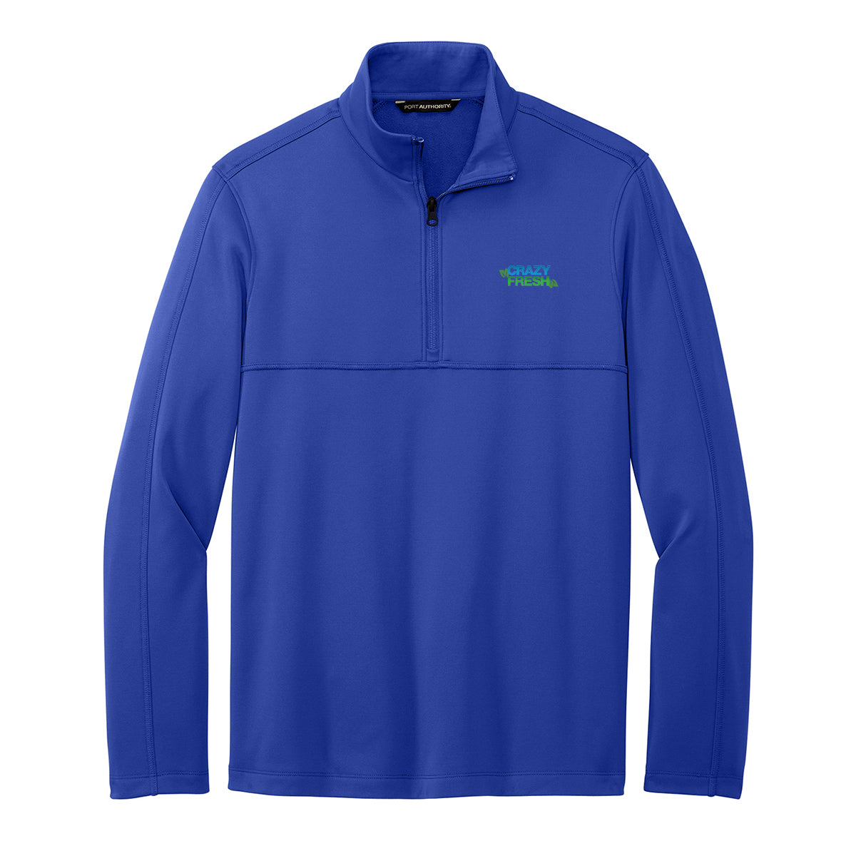 Port Authority® Smooth Fleece 1/4-Zip - True Royal