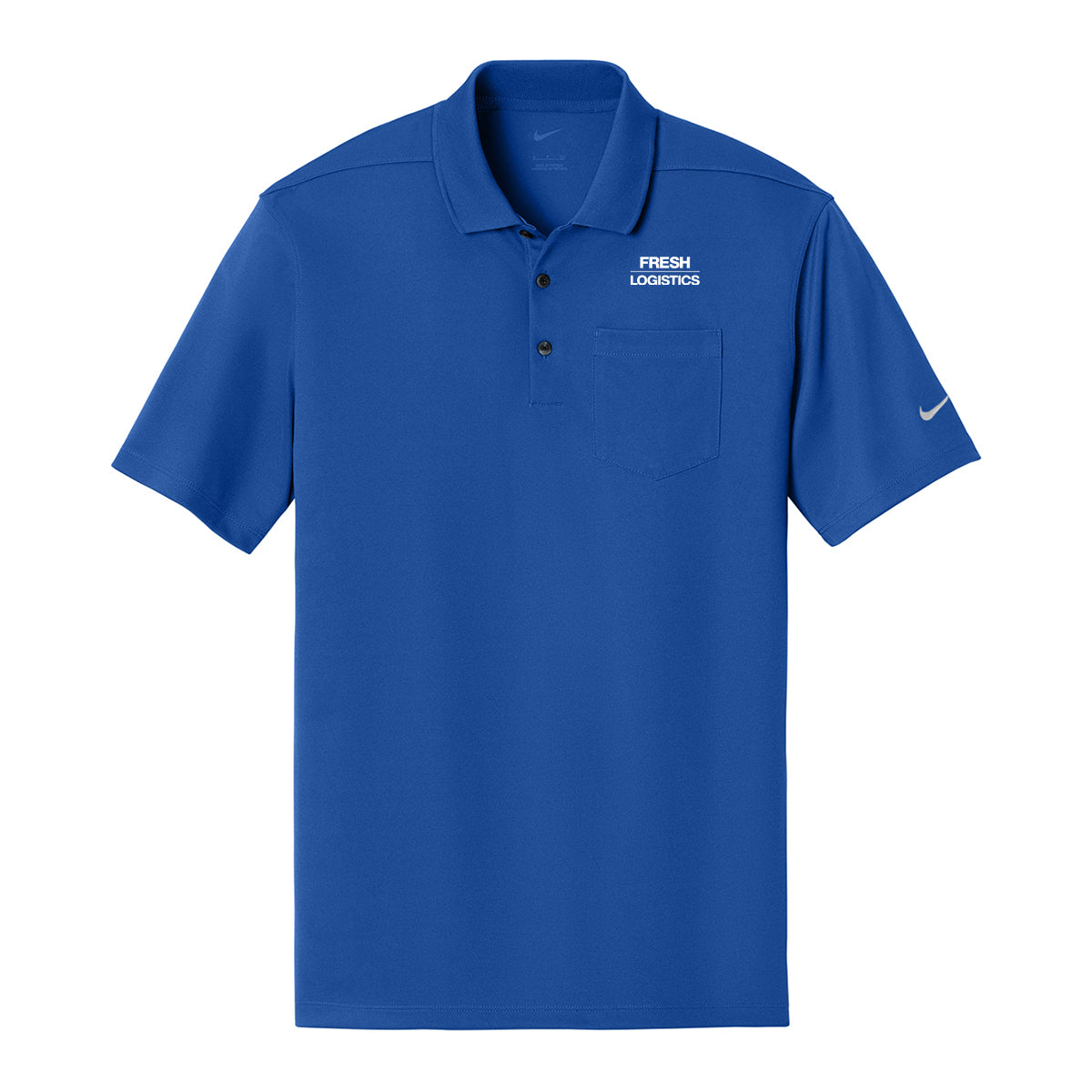 Nike® Dri-FIT Micro Pique 2.0 Pocket Polo - Game Royal