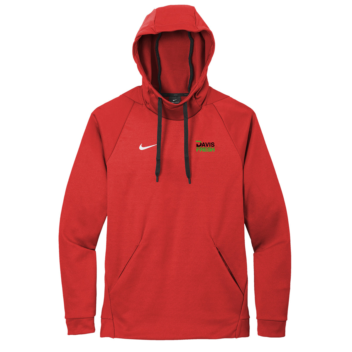 Nike® Therma-FIT Pullover Fleece Hoodie - Scarlet