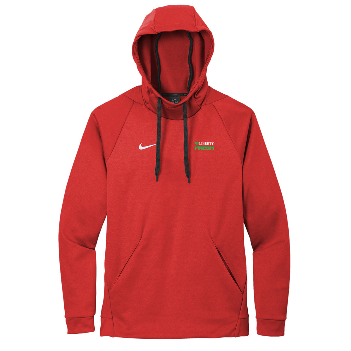 Nike® Therma-FIT Pullover Fleece Hoodie - Scarlet