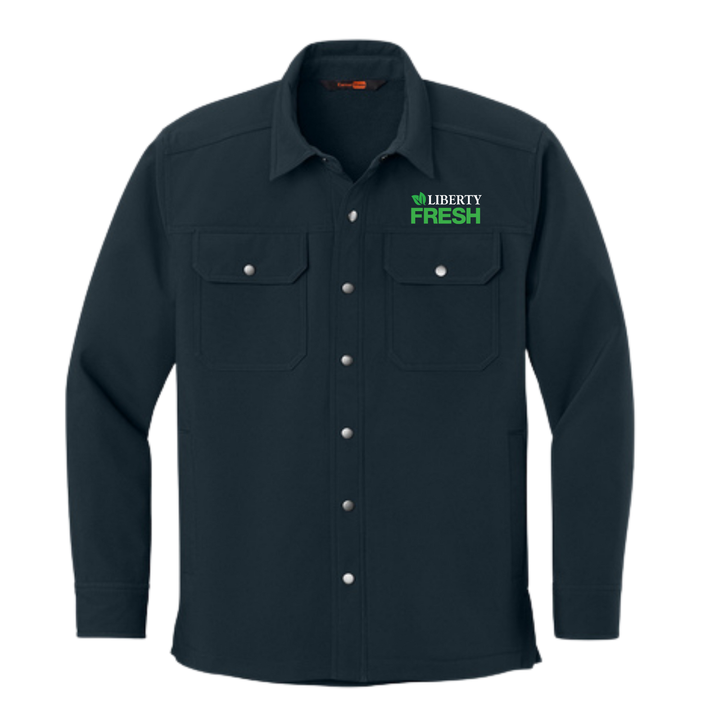 CornerStone® Soft Shell Shirt Jacket - Navy